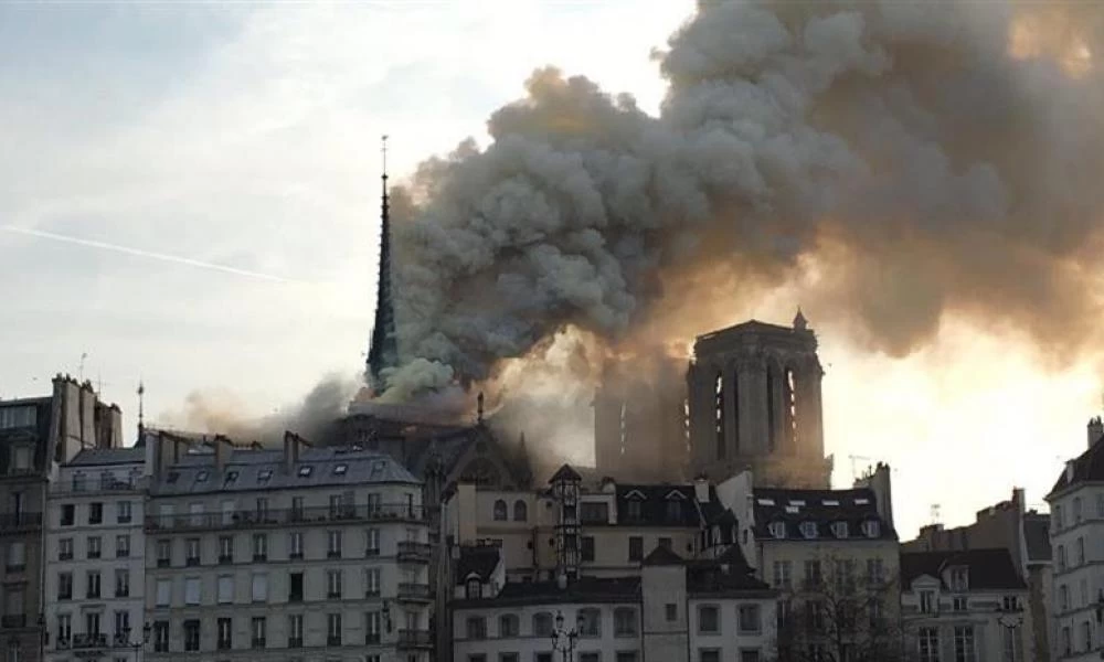 Υπό έλεγχο η πυρκαγιά σε καθεδρικό ναό της Γαλλίας